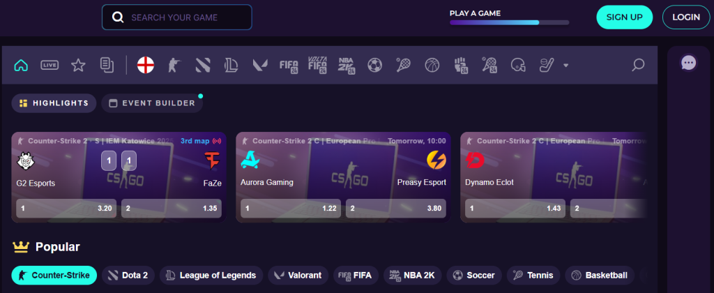 Online sázení na DisCasino