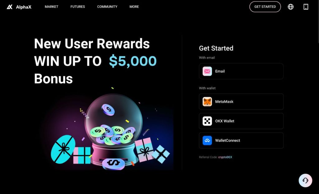 AlphaX公式サイト