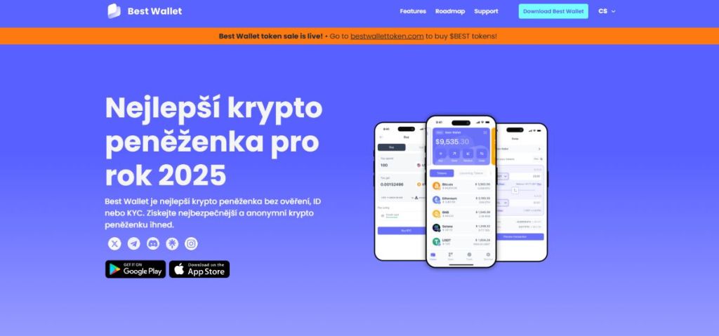 Best Wallet Multifunkční řešení s DEX
