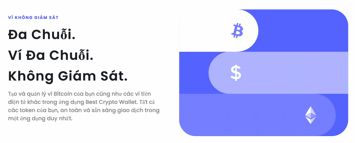 Best Wallet Tính ẩn danh cao