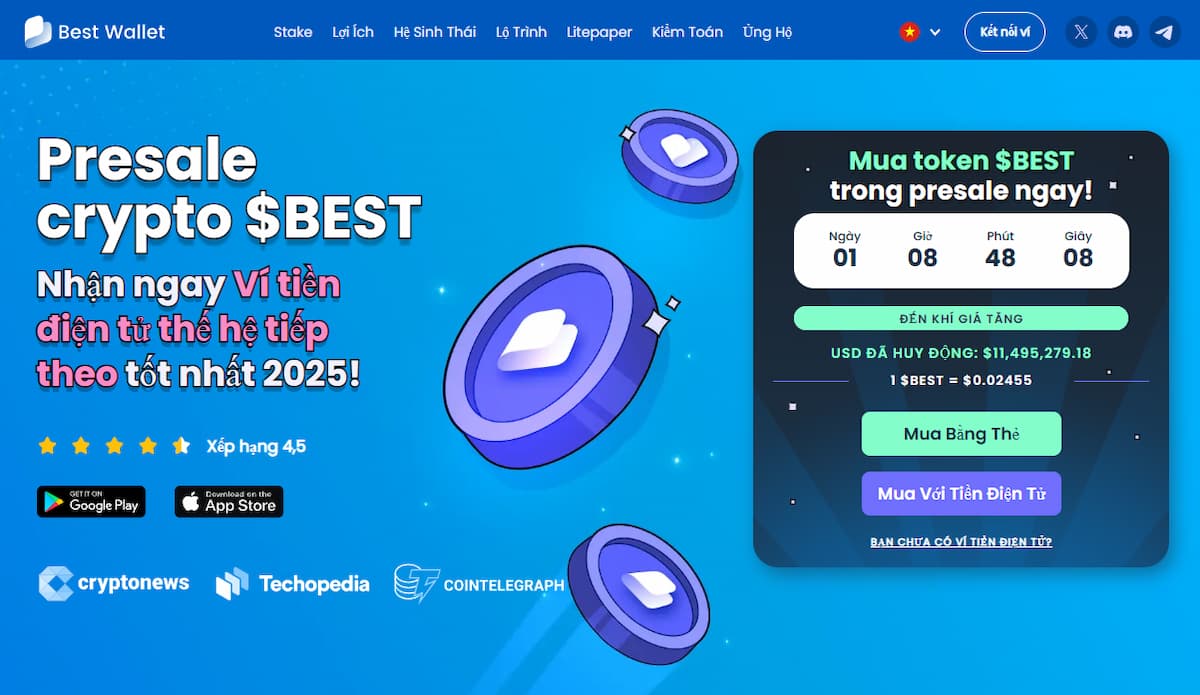 Best Wallet Token Web3 Coin