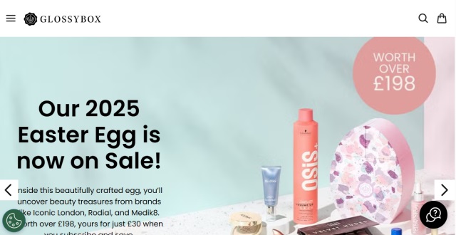 Glossybox-home-page