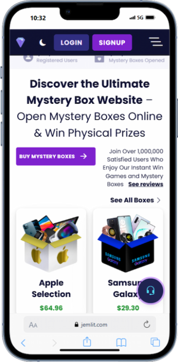 Jemlit, 잼릿 럭키박스 사이트