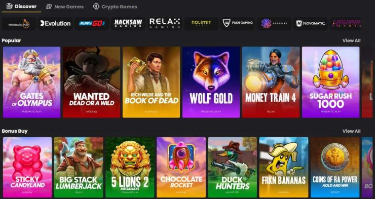 screenshot of Lucky Block a crypto gambling site that may integrate metaverse casino technology
