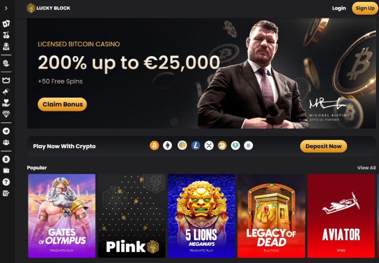 Lucky Block, Telegram casino Nederland