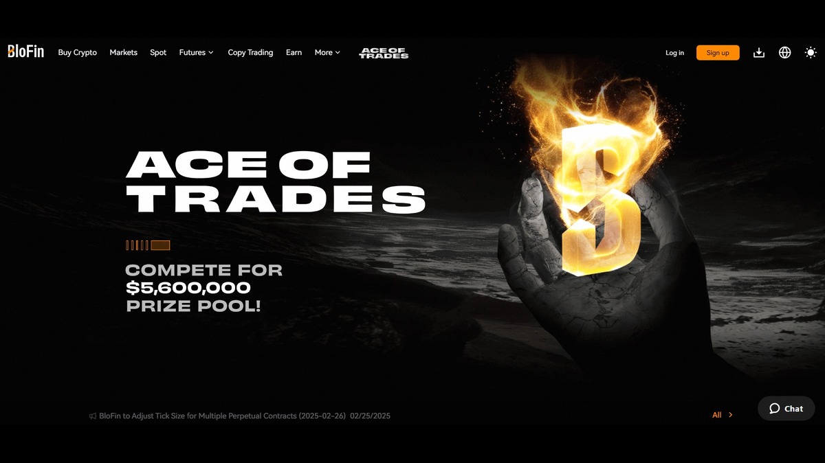 BloFin é um das corretoras sem KYC que se destaca pela agilidade na Compra com Cartão de Crédito ou Débito