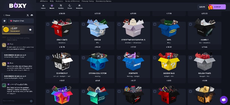 boxygg mystery box