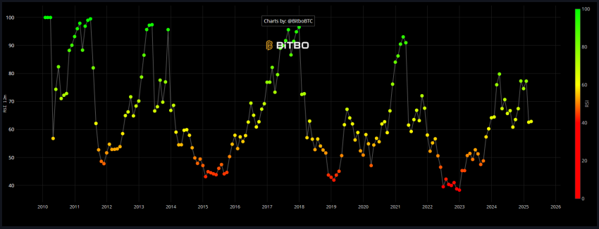 Bitcoin RSI Index 2025