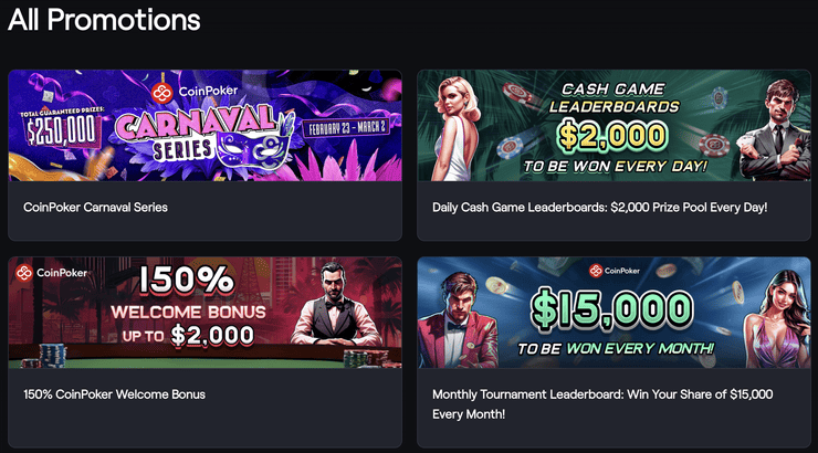 coinpoker casino bonus bez vkladu