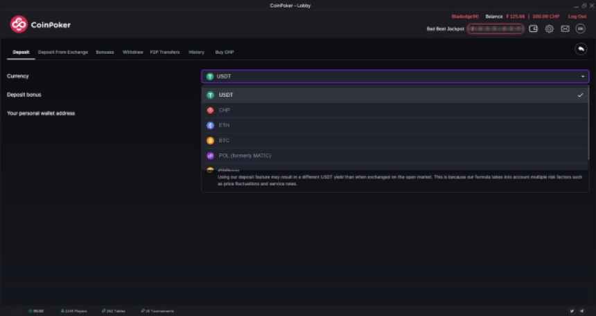 Tee coinpoker sissemakse