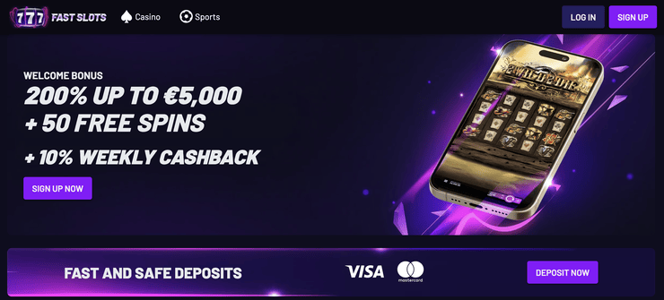 fastslots stávkovanie online a online kasíno