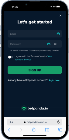 betpanda sign up