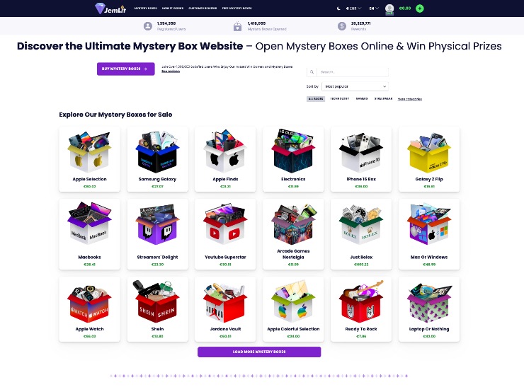 mystery box postup krok 1A