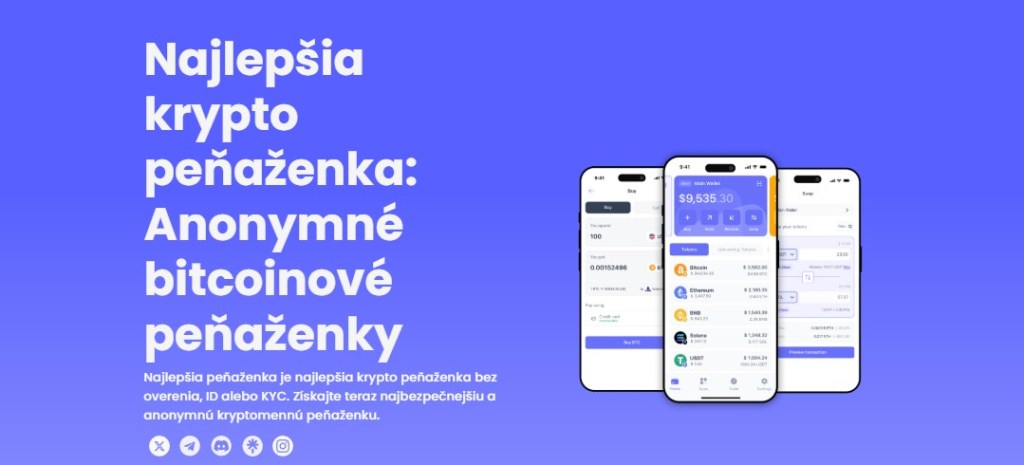 Nákup Etherea cez Best Wallet (odporúčaná možnosť)