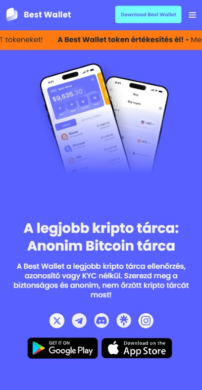 Best Wallet legjobb kriptotárca szoftver