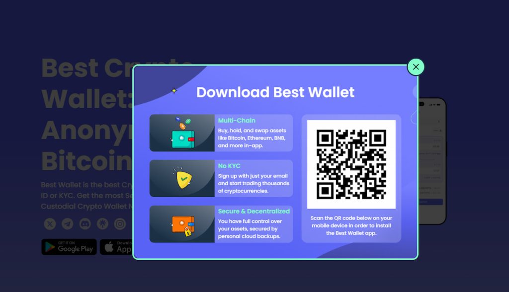 Töltsd le és telepítsd a Best Wallet