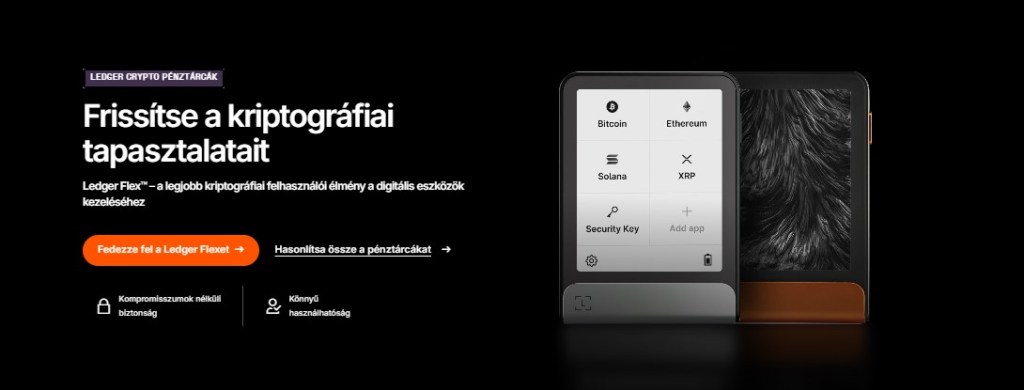 Ledger – Népszerű cold wallet, amely több ezer kriptovalutát támogat és kiemelkedő biztonságot nyújt