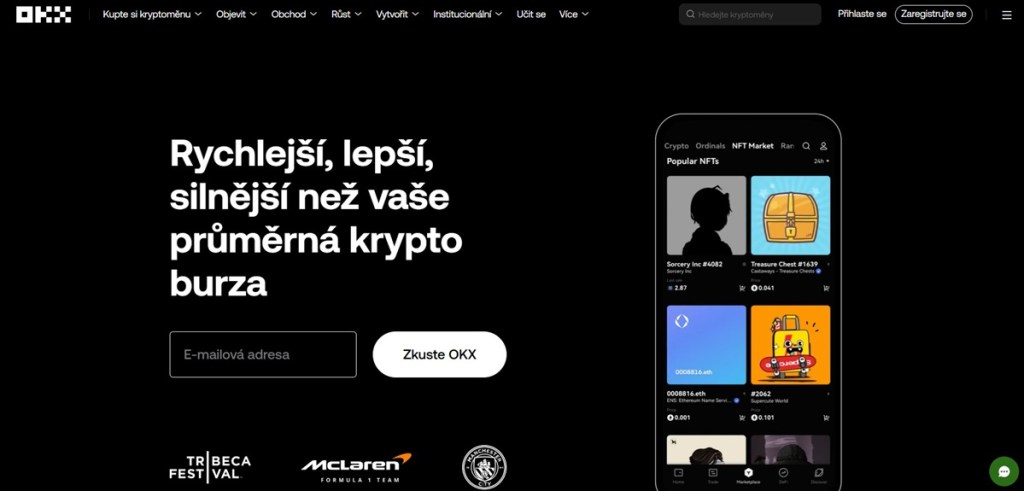 OKX Wallet Krypto peněženka s širokou podporou pro Web3 a NFT