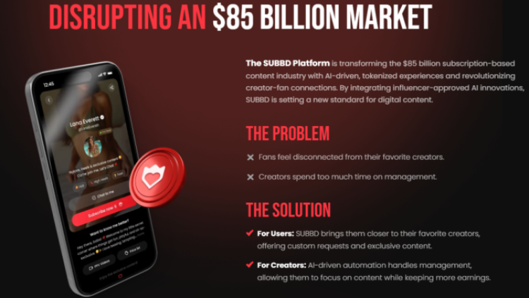 SUBBD Token presale