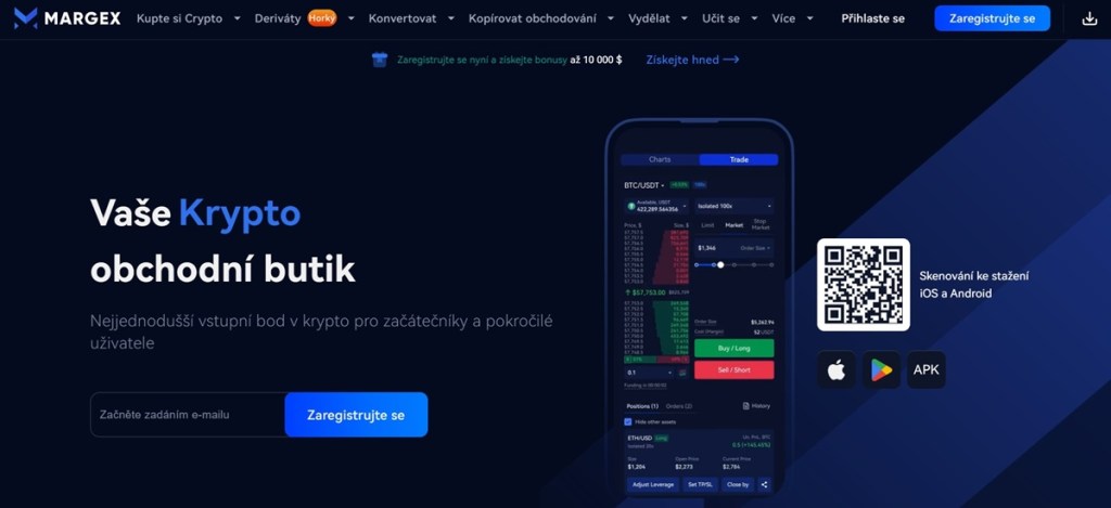 Margex Wallet: Nejlepší peněženka pro obchodování na burze