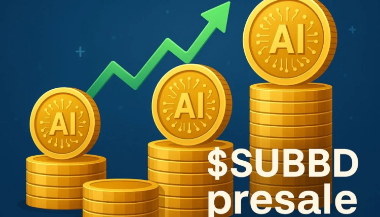 AI 코인 2.55% 상승, $AIC 57% 급등… 콘텐츠 생태계 혁신 노리는 $SUBBD 수요도 확대