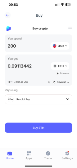best wallet buy eth