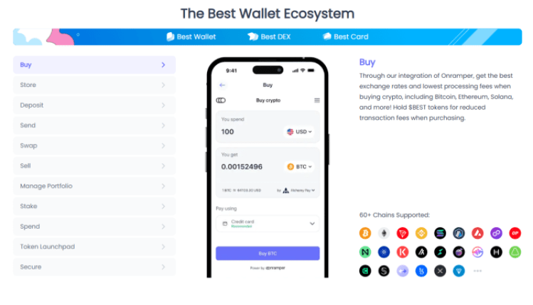 Best wallet ecosystem