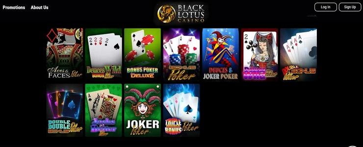 Black lotus online poker site casino