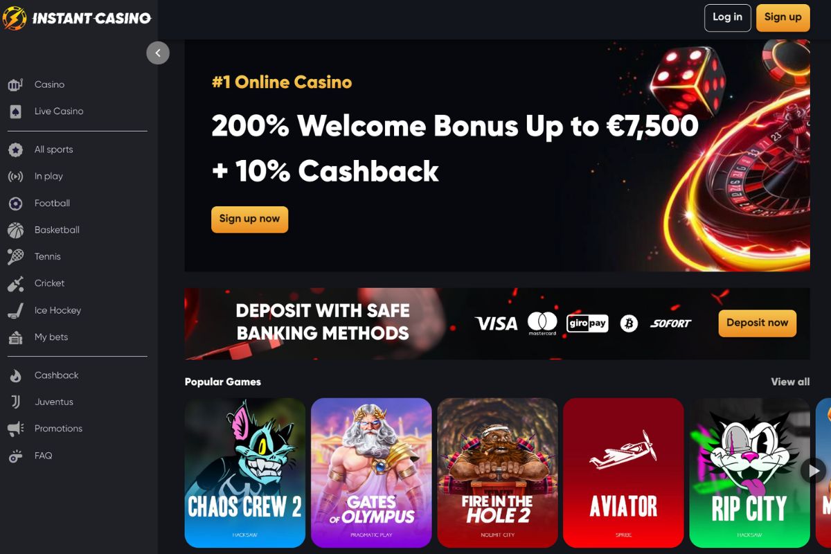 Instant Casino Newsbtc