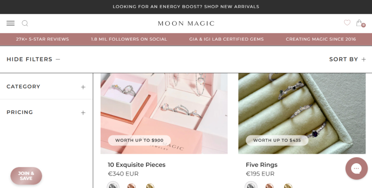 Moon Magic home page