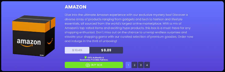 Amazon mystery box skúsenosti