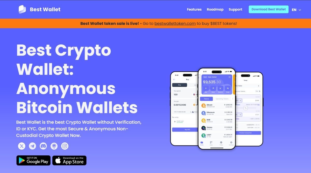Kako kupiti Dogecoin sa Best Wallet?