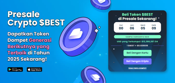 Best Wallet koin naik 1000x
