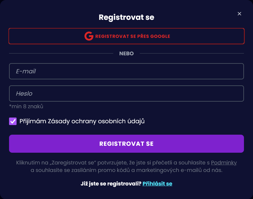 mystery box zdarma - registrace na platformě jemlit