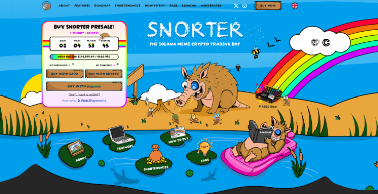 Snorter ($SNORT) - Solana mēme monēta ar reālu spēku tirgū