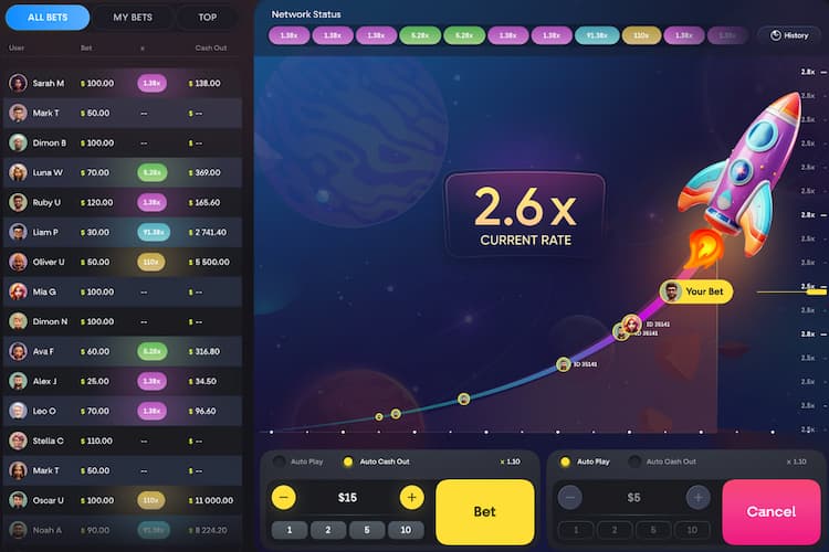 Aviator online game.