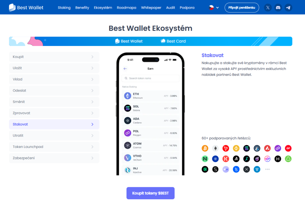 Ekosystém Best Wallet.