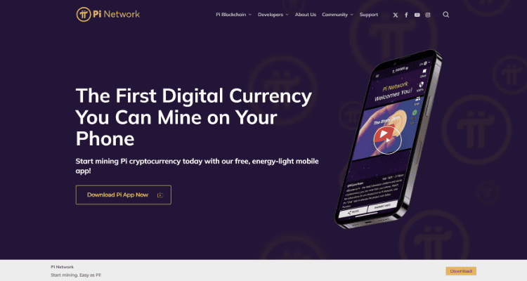 Kriptovaliutos kasimas telefonu