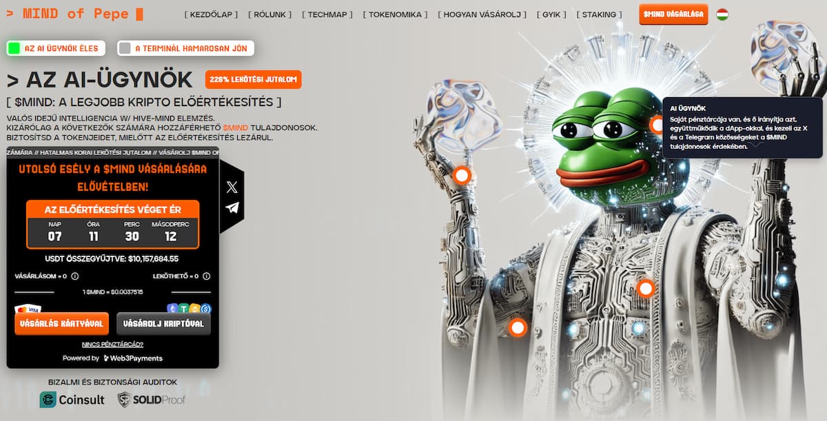 MIND of Pepe – El prometedor agente de IA