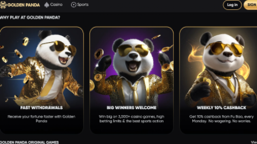 5. Golden Panda – unikali Azijos tematika smagiems žaidimams