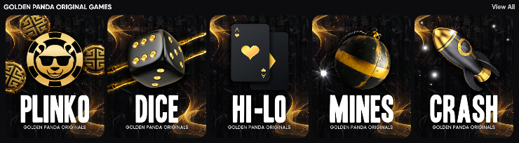 Golden Panda crypto casino
