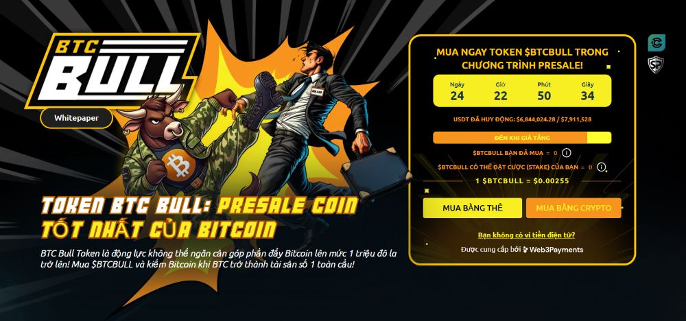 BTC Bull (BTCBULL) – Token Đòn Bẩy Tăng Giá Theo Bitcoin