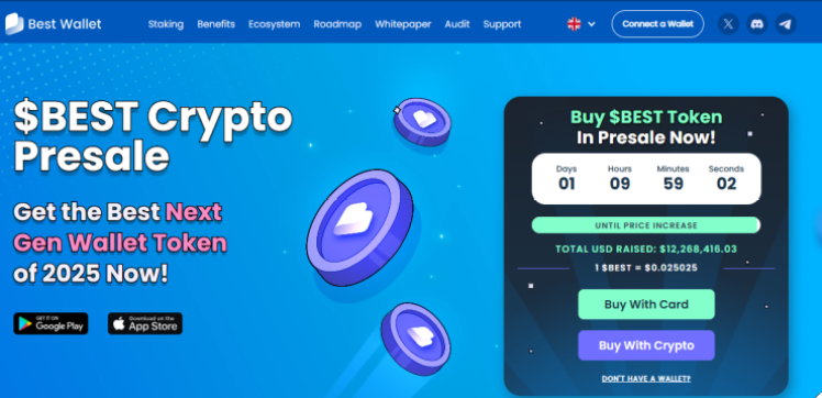 Best Wallet Token ($BEST) – Digitalo aktīvu pārvaldības vienkāršošana ar jaunu, neuzticības maku