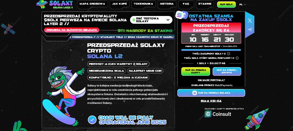 Por qué Solaxy ($SOLX) es una altcoin