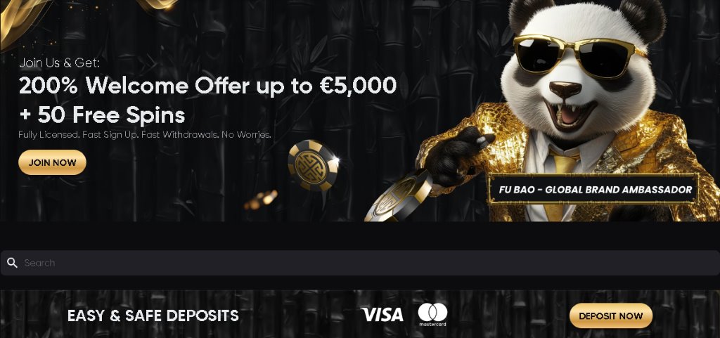 Golden Panda Věrnostní program a bonusy