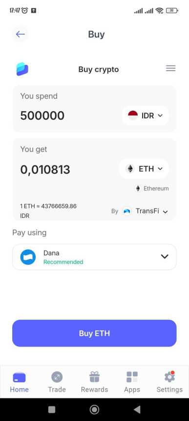 Cara beli Bitcoin Hyper - ETH
