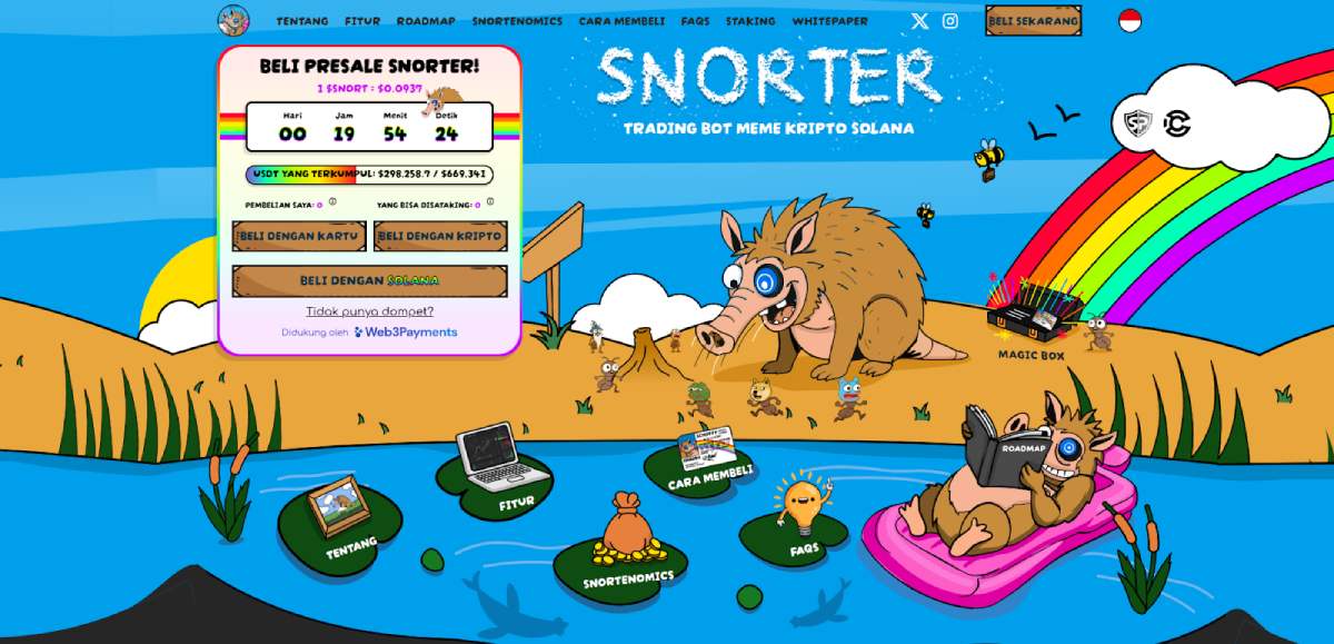 Snorter - Token dengan Potensi Besar yang Bisa Menjadi Koin Naik 1000x di Masa Depan