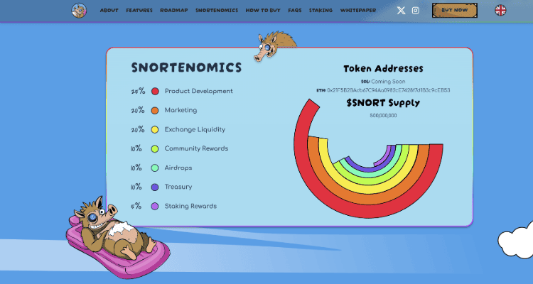 Snorter Bot Tokenomika