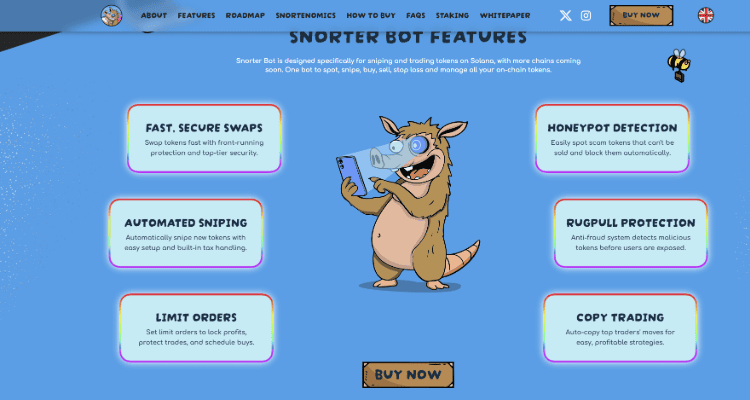 Snorter Bot – greičiausias Telegram botas Solana tinkle