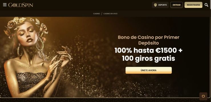Goldspin está entre los casinos más nuevos de España para jugar gratis online